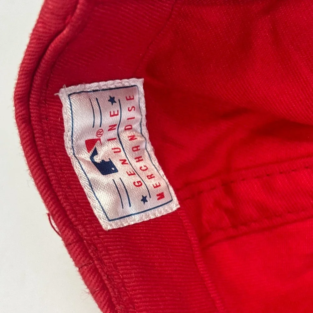 Nike Team Yankees Hat Child Red Embroidered Adjustable Strapback Baseball Cap